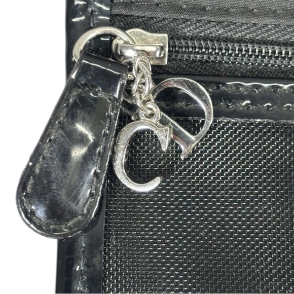Dior Glossy Patent Black Makeup Case Clutch - Picture 7 of 8